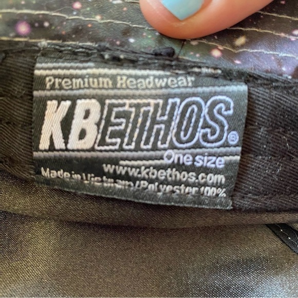 Festival summer Galaxy print bucket hat - Picture 7 of 7